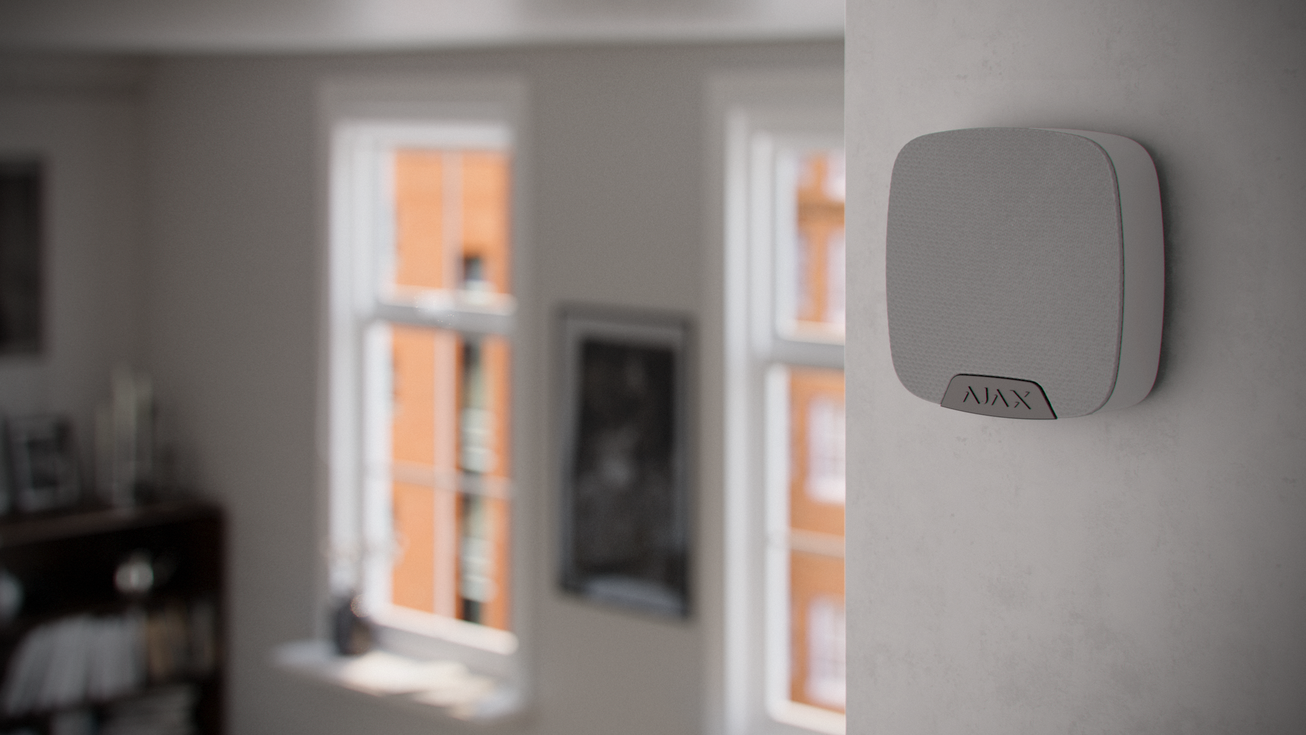 Homesiren-s-apartment-white Installateur Alarme Ajax